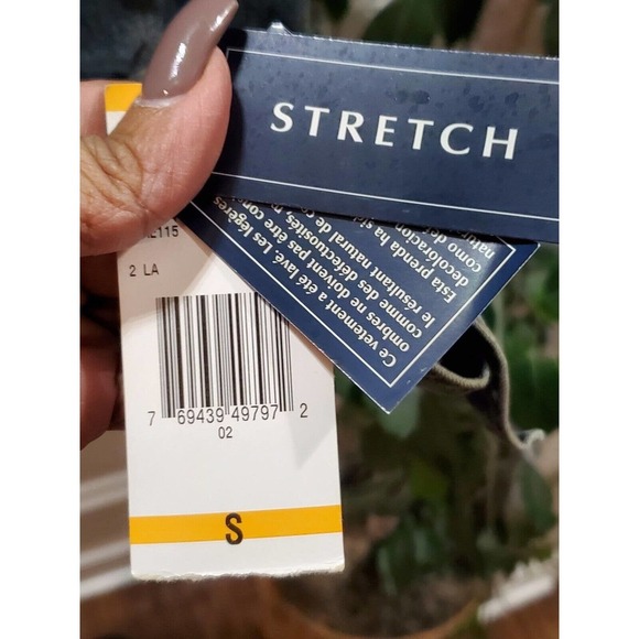 Jones NewYork Women's Denim Blue Long Sleeve Buttons Front Casual Jeans Jacket S - Picture 13 of 14